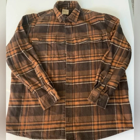 Men’s RedHead Flannel Long Sleeve Shirt Size XL - Picture 1 of 6
